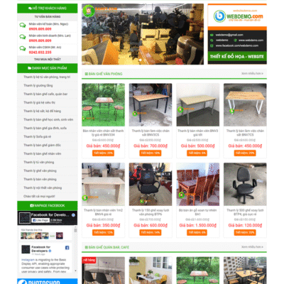 Website bán các sản phẩm đồ cũ