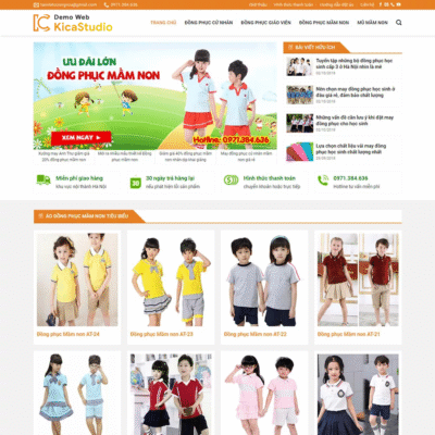 Website cung cấp đồng phục